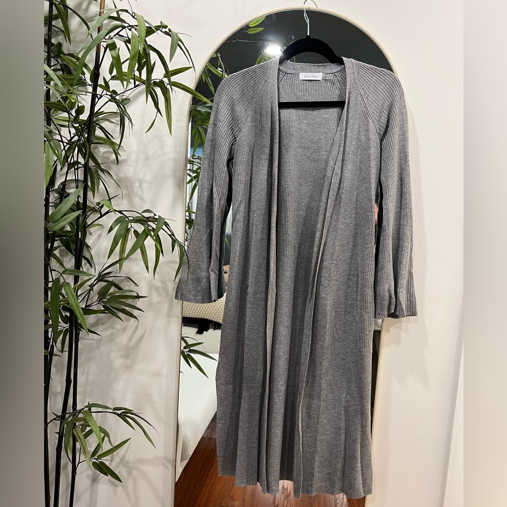 Calvin Klein Grey Cardigan